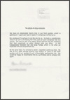 Reference letter 1 from East Wellow